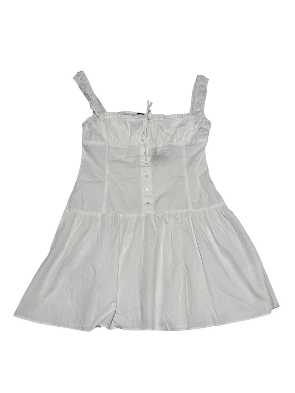 NWT Lioness Heat Mini Dress in White 100% Cotton Size Small - Picture 5 of 9